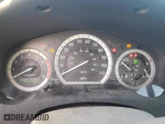 2006 Toyota Sienna CE with VIN 5TDZA23C86S581646, listed as a Copart auction lot 48320615 with 192,476 mi miles and Salvage Title. Bid and sale history available at carsss.com. Image 9.