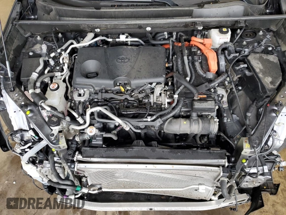 2021 Toyota RAV4 XSE with VIN JTMFB3FV5MD035494, listed as a Copart auction lot 61256085 with 54,940 mi miles and Salvage title. Bid and sale history available at DreamBid. Image 12.