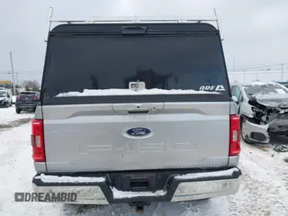 2021 Ford F-150 XL with VIN 1FTFX1E54MFC43510, listed as a IAAI auction lot 41251459 with 15,391 mi miles and . Bid and sale history available at DreamBid. Image 16.