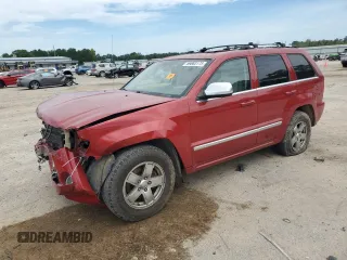 2006 Jeep Grand Cherokee Overland with VIN 1J8HS68256C251926, listed as a Copart auction lot 59863175 with 176,525 mi miles and Salvage title. Bid and sale history available at DreamBid. Image 1.