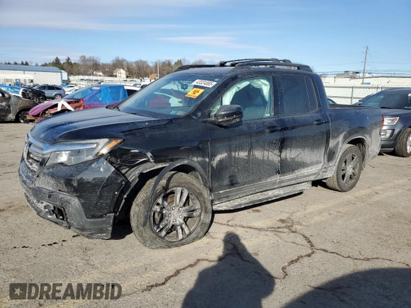 2019 Honda Ridgeline Sport with VIN 5FPYK3F10KB001871, listed as a Copart auction lot 43324885 with 171,273 mi miles and Salvage title. Bid and sale history available at DreamBid. Image 1.