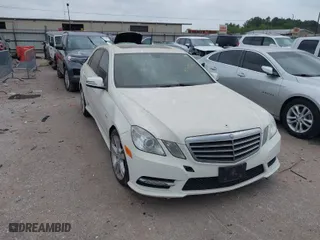 2012 Mercedes-Benz E-Class E 350 Luxury with VIN WDDHF5KB9CA659728, listed as a IAAI auction lot 41948569 with 156,322 mi miles. Bid and sale history available at carsss.com. Image 1.