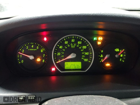2006 Hyundai Sonata GLS with VIN 5NPEU46F66H105800, listed as a Copart auction lot 42696035 with 211,830 mi miles and Salvage Title. Bid and sale history available at DreamBid. Image 9.