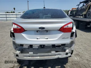 2017 Ford Fiesta S z VIN 3FADP4AJ2HM158107, wystawiony jako Copart lot #58218765 z przebiegiem 38 152 mil mil oraz Szkoda całkowita • Salvage title. Historia ofert i sprzedaży dostępna na DreamBid. Obrazek 6.