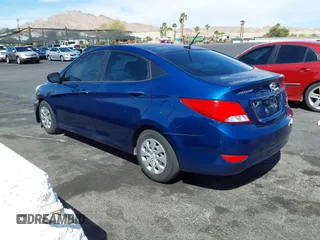 2015 Hyundai Accent GLS with VIN KMHCT4AE9FU882787, listed as a IAAI auction lot 42111570 with 98,119 mi miles. Bid and sale history available at carsss.com. Image 3.