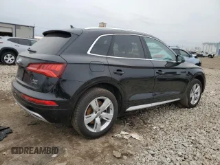 2018 Audi Q5 Premium Plus with VIN WA1BNAFY2J2232872, listed as a Copart auction lot 51054445 with 20,126 mi miles and Salvage title. Bid and sale history available at DreamBid. Image 3.