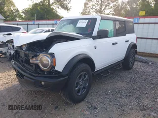 2024 Ford Bronco Big Bend with VIN 1FMDE7BH4RLB23340, listed as a IAAI auction lot 42536054 with 5,439 mi miles and . Bid and sale history available at DreamBid. Image 18.
