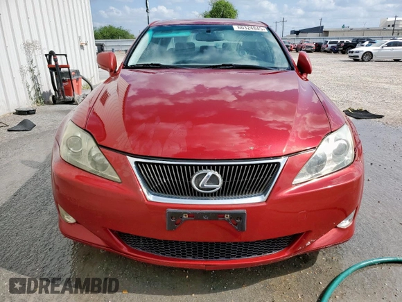 2006 Lexus IS 250 z VIN JTHBK262365016016, wystawiony jako Copart lot #60324845 z przebiegiem 213 392 mil mil oraz Czysty tytuł • Clean title. Historia ofert i sprzedaży dostępna na DreamBid. Obrazek 5.