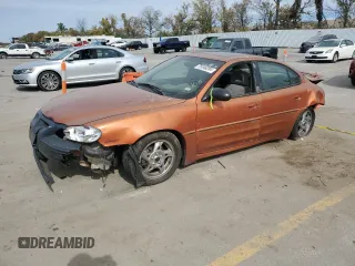 2004 Pontiac Grand Am GT with VIN 1G2NW52E64C150729, listed as a Copart auction lot 75046284 with 124,048 mi miles and Salvage Title. Bid and sale history available at carsss.com. Image 1.