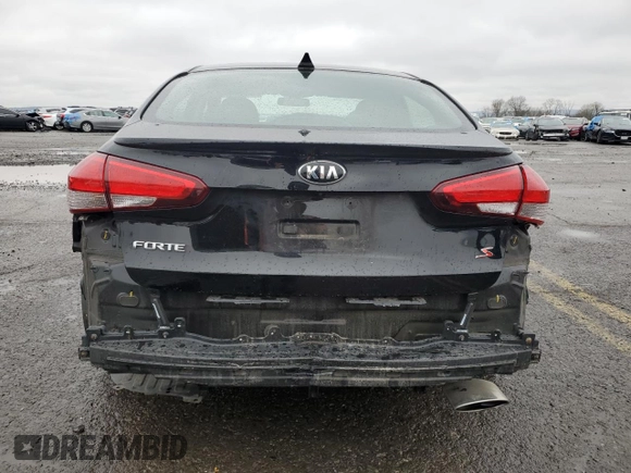 2018 Kia Forte LX with VIN 3KPFL4A7XJE198146, listed as a Copart auction lot 52150565 with 42,594 mi miles and Salvage Title. Bid and sale history available at carsss.com. Image 6.
