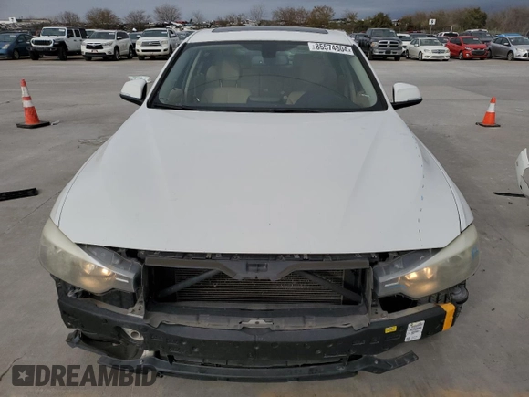 2013 BMW 3 Series 320i with VIN WBA3B1C52DF462824, listed as a Copart auction lot 85574804 with 102,845 mi miles and Salvage Title. Bid and sale history available at carsss.com. Image 5.