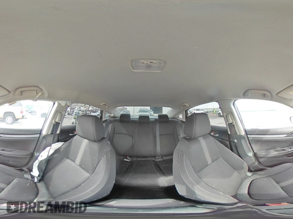 2019 Honda Civic LX with VIN 19XFC2F61KE009602, listed as a Copart auction lot 45585045 with 84,414 mi miles and Salvage Title. Bid and sale history available at DreamBid. Image 14.