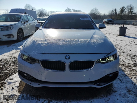 2019 BMW 4 Series 430i xDrive with VIN WBA4J3C55KBL08194, listed as a Copart auction lot 88643655 with 55,785 mi miles and Salvage title. Bid and sale history available at DreamBid. Image 5.