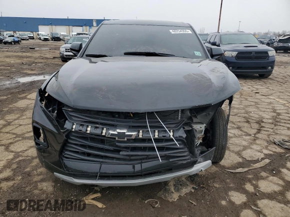 2020 Chevrolet Blazer LT z VIN 3GNKBBRA6LS572415, wystawiony jako Copart lot #48254355 z przebiegiem 48 229 mil mil oraz Szkody całkowita. Historia ofert i sprzedaży dostępna na DreamBid. Obrazek 5.