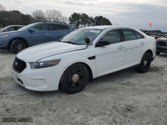 2016 Ford Sedan Police Interceptor with VIN 1FAHP2MT2GG138435, listed as a Copart auction lot 44161485 with 97,497 mi miles and Clean Title. Bid and sale history available at carsss.com. Image 1.