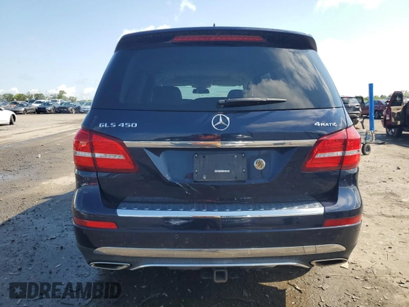 2017 Mercedes-Benz GLS 450 z VIN 4JGDF6EE6HA983517, wystawiony jako Copart lot #58035615 z przebiegiem 89 565 mil mil oraz Szkoda całkowita • Salvage title. Historia ofert i sprzedaży dostępna na DreamBid. Obrazek 6.