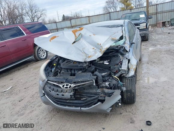 2013 Hyundai Elantra Coupe GS with VIN KMHDH6AEXDU013971, listed as a IAAI auction lot 41665698 with 222,962 mi miles. Bid and sale history available at carsss.com. Image 12.