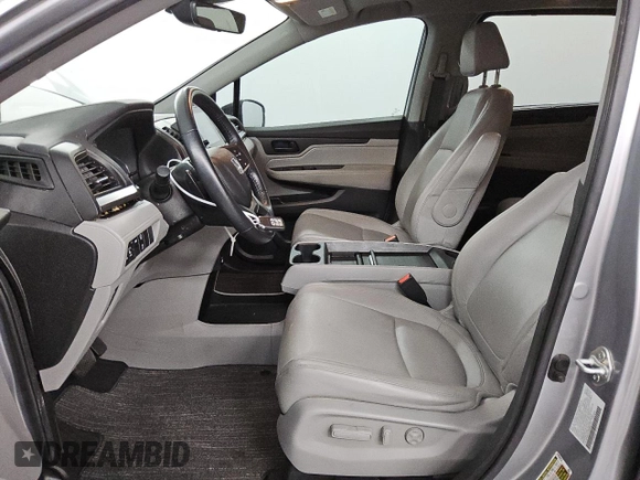 2022 Honda Odyssey EX-L with VIN 5FNRL6H78NB051774, listed as a Copart auction lot 48158075 with 35,280 mi miles and Clean Title. Bid and sale history available at DreamBid. Image 7.