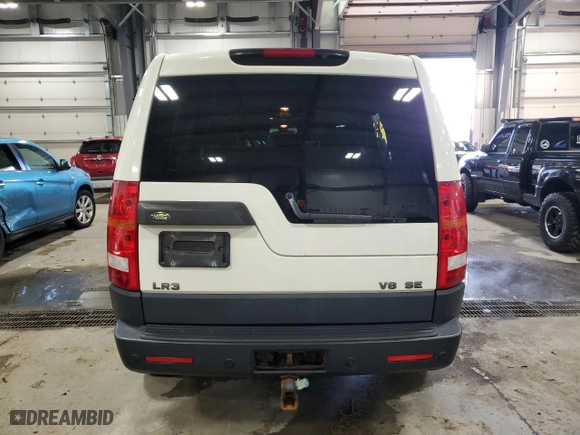2005 Land Rover LR3 SE with VIN SALAA25415A303419, listed as a Copart auction lot 43815205 with NaN miles and Salvage Title. Bid and sale history available at carsss.com. Image 6.