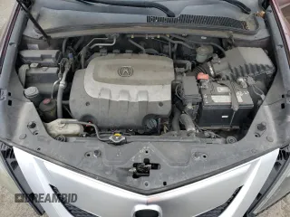 2010 Acura ZDX Tech Pkg with VIN 2HNYB1H45AH503945, listed as a Copart auction lot 49806025 with 135,283 mi miles and Salvage Title. Bid and sale history available at carsss.com. Image 12.