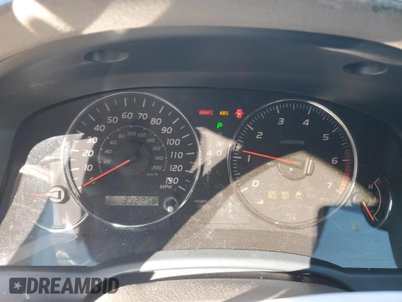 2005 Lexus GX 470 with VIN JTJBT20X450081856, listed as a Copart auction lot 46337545 with 382,956 mi miles and Clean Title. Bid and sale history available at DreamBid. Image 9.