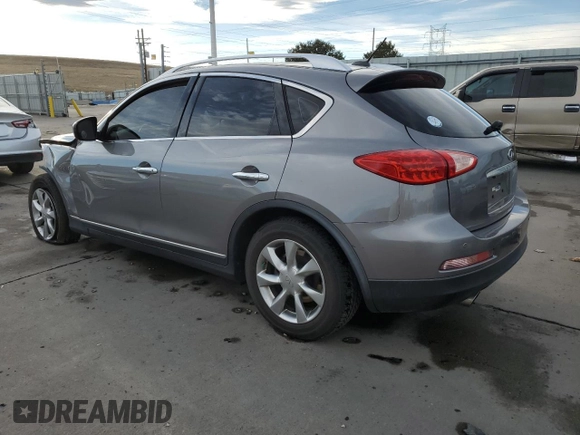 2008 Infiniti EX Journey with VIN JNKAJ09F58M355077, listed as a Copart auction lot 81540644 with Not Provided miles and Salvage Title. Bid and sale history available at DreamBid. Image 2.