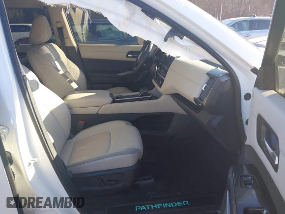 2022 Nissan Pathfinder SL with VIN 5N1DR3CD4NC255923, listed as a IAAI auction lot 41576437 with 30,751 mi miles and . Bid and sale history available at DreamBid. Image 5.