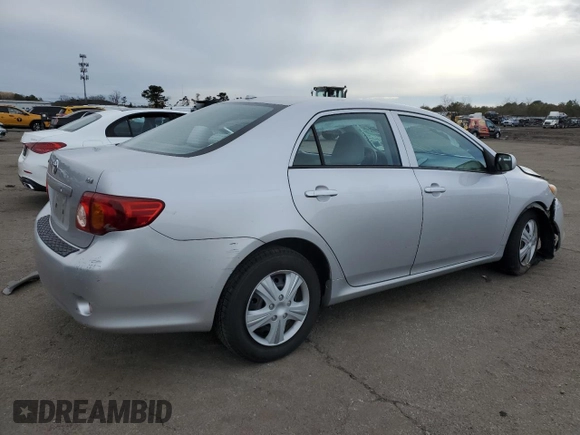 2010 Toyota Corolla with VIN 2T1BU4EE7AC280712, listed as a Copart auction lot 46148945 with 0 mi miles and Salvage Title. Bid and sale history available at carsss.com. Image 3.