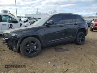 2023 Jeep Grand Cherokee Limited with VIN 1C4RJHBG1PC667228, listed as a Copart auction lot 53244215 with 17,072 mi miles and Salvage title. Bid and sale history available at DreamBid. Image 1.