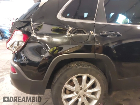 2017 Jeep Cherokee Limited with VIN 1C4PJMDB8HW636804, listed as a IAAI auction lot 41543269 with 118,633 mi miles and . Bid and sale history available at carsss.com. Image 6.