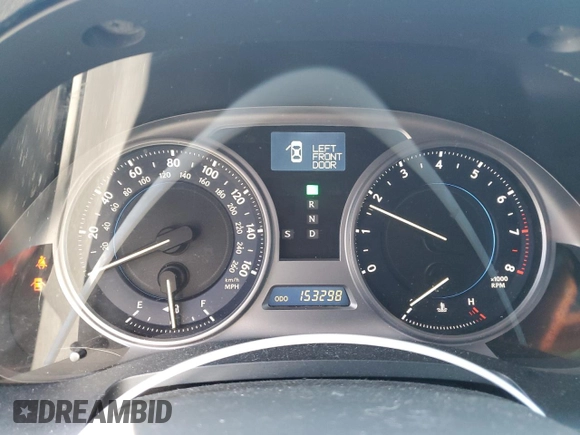 2010 Lexus IS 250 with VIN JTHCF5C20A5040491, listed as a Copart auction lot 53475435 with 153,298 mi miles and Salvage Title. Bid and sale history available at carsss.com. Image 9.