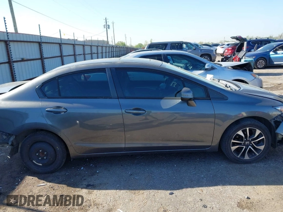 2013 Honda Civic EX-L with VIN 2HGFB2F90DH532244, listed as a IAAI auction lot 41864125 with 149,114 mi miles and . Bid and sale history available at DreamBid. Image 14.