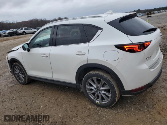 2021 Mazda CX-5 Grand Touring with VIN JM3KFADM9M0418578, listed as a Copart auction lot 85288084 with 37,861 mi miles and Salvage Title. Bid and sale history available at carsss.com. Image 2.
