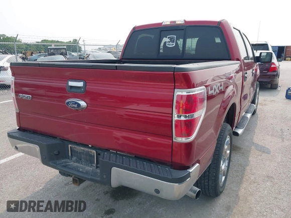 2013 Ford F-150 XL with VIN 1FTFW1ET0DFC26401, listed as a IAAI auction lot 42384748 with 154,075 mi miles and . Bid and sale history available at DreamBid. Image 4.