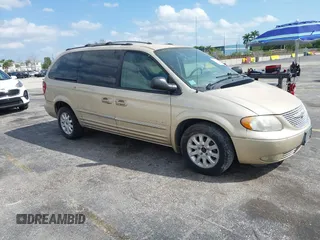 2001 Chrysler Town & Country LXi with VIN 2C8GP54L71R146624, listed as a IAAI auction lot 41767162 with 78,458 mi miles and . Bid and sale history available at DreamBid. Image 1.