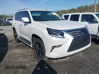 2023 Lexus GX 460 Premium z VIN JTJAM7BX1P5379709, wystawiony jako IAAI lot #41890199 z przebiegiem 16 284 mil mil oraz . Historia ofert i sprzedaży dostępna na DreamBid. Obrazek 1.