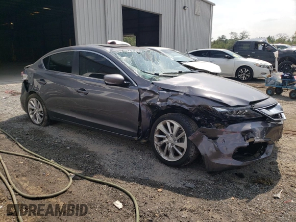 2017 Acura ILX Premium with VIN 19UDE2F73HA015330, listed as a Copart auction lot 61098003 with 55,339 mi miles and . Bid and sale history available at DreamBid. Image 4.