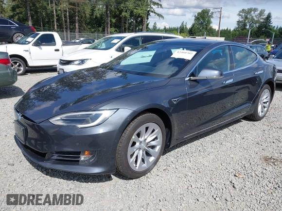 2017 Tesla Model S 100D with VIN 5YJSA1E27HF202563, listed as a IAAI auction lot 42460702 with 71,715 mi miles and . Bid and sale history available at DreamBid. Image 21.