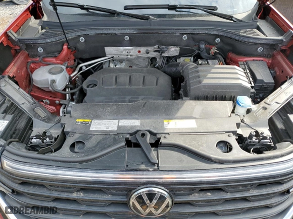 2024 Volkswagen Atlas Cross Sport 3.6L V6 SEL with VIN 1V2BE2CA4RC218236, listed as a Copart auction lot 47566835 with 43,717 mi miles and Salvage Title. Bid and sale history available at carsss.com. Image 12.