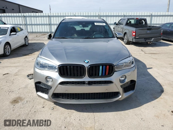 2017 BMW X5 M z VIN 5YMKT6C58H0U38973, wystawiony jako Copart lot #47422705 z przebiegiem 54 567 mil mil oraz Czysty tytuł • Clean title. Historia ofert i sprzedaży dostępna na DreamBid. Obrazek 5.