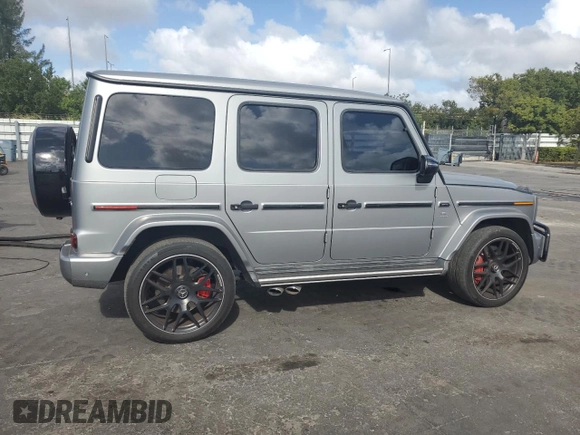 2020 Mercedes-Benz G 63 AMG with VIN W1NYC7HJ7LX352190, listed as a Copart auction lot 85075654 with 35,044 mi miles and Clean title. Bid and sale history available at DreamBid. Image 3.