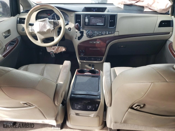 2012 Toyota Sienna XLE AAS with VIN 5TDYK3DC1CS235737, listed as a Copart auction lot 47414415 with 288,446 mi miles and Salvage Title. Bid and sale history available at carsss.com. Image 8.
