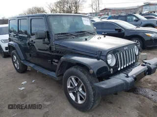 2016 Jeep Wrangler Unlimited 75th Anniversary with VIN 1C4BJWEG1GL221873, listed as a IAAI auction lot 41635788 with 148,493 mi miles. Bid and sale history available at carsss.com. Image 1.