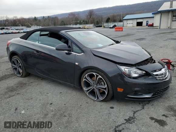2016 Buick Cascada Premium with VIN W04WT3N55GG130231, listed as a Copart auction lot 51799235 with 34,925 mi miles and Salvage title. Bid and sale history available at DreamBid. Image 4.