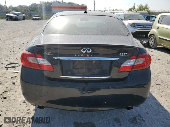 2012 Infiniti M37 with VIN JN1BY1AP4CM335202, listed as a Copart auction lot 77903644 with 0 mi miles and Salvage Title. Bid and sale history available at carsss.com. Image 6.