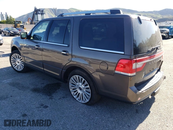 2016 Lincoln Navigator Reserve with VIN 5LMJJ2LT5GEL07236, listed as a Copart auction lot 46945745 with 25,431 mi miles and Salvage title. Bid and sale history available at DreamBid. Image 2.