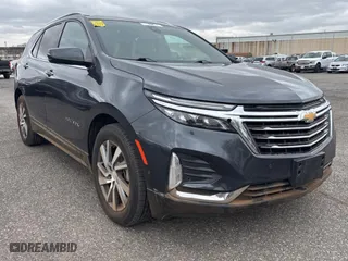 2022 Chevrolet Equinox Premier with VIN 2GNAXNEV2N6155916, listed as a Copart auction lot 50075235 with 170,499 mi miles and Clean Title. Bid and sale history available at carsss.com. Image 1.