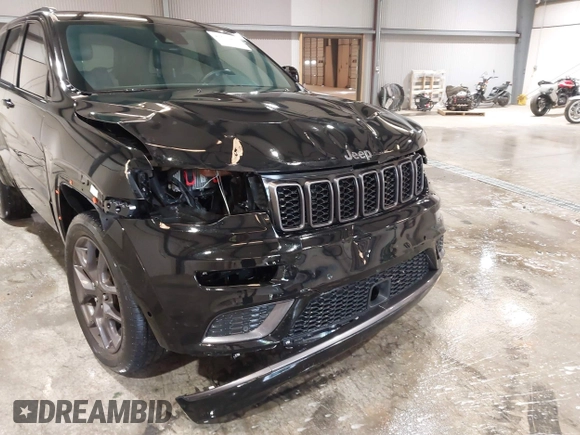 2020 Jeep Grand Cherokee Limited with VIN 1C4RJFBG6LC434475, listed as a IAAI auction lot 41810424 with 116,959 mi miles and . Bid and sale history available at DreamBid. Image 6.