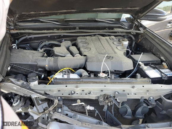 2016 Toyota 4Runner SR5 with VIN JTEZU5JR6G5129715, listed as a Copart auction lot 51670795 with 106,505 mi miles and Salvage Title. Bid and sale history available at carsss.com. Image 11.