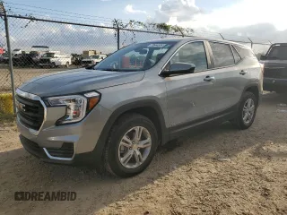 2023 GMC Terrain SLE with VIN 3GKALTEG7PL257449, listed as a Copart auction lot 79644804 with 24,574 mi miles and Salvage Title. Bid and sale history available at carsss.com. Image 1.
